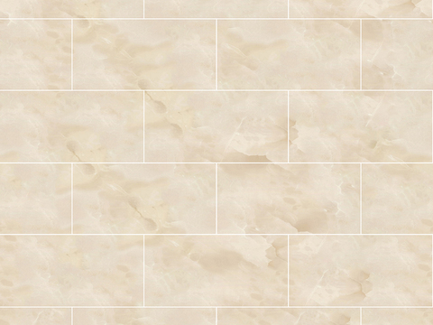 Seamless Modern White Marble Stone Geometric Splicing Parquet Pattern Tile Floor Tile Wall Tile