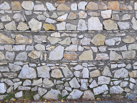 Seamless outdoor building rock block stone wall brick wall ground