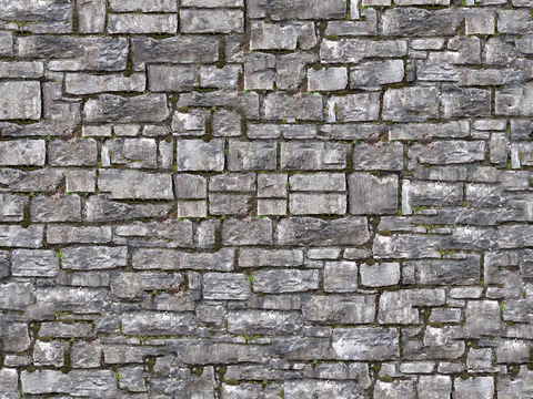 Seamless outdoor building rock block stone wall brick wall ground