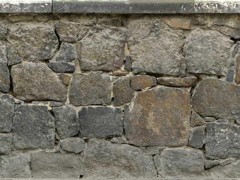 Seamless outdoor building rock block stone wall brick wall ground