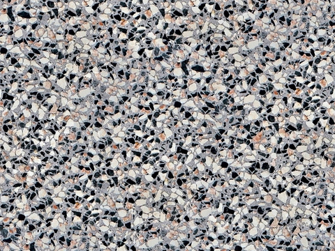 Seamless terrazzo granite stone