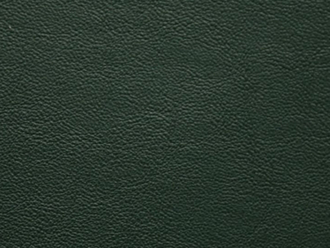 dark green leather