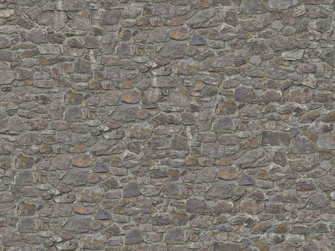 Seamless outdoor building rock block stone wall brick wall ground