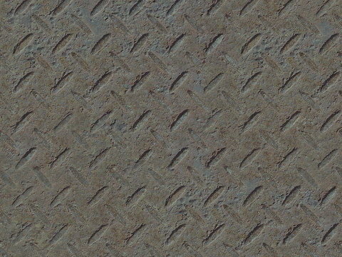 Seamless iron metal plate steel relief texture