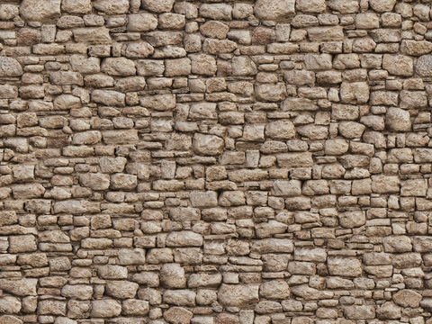 Seamless outdoor building rock block stone wall brick wall ground