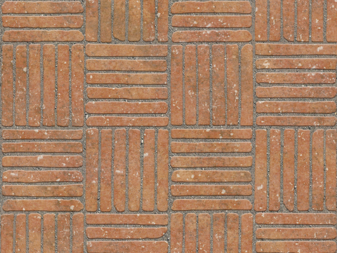 Seamless pottery tile parquet floor tile sidewalk road ground square paving