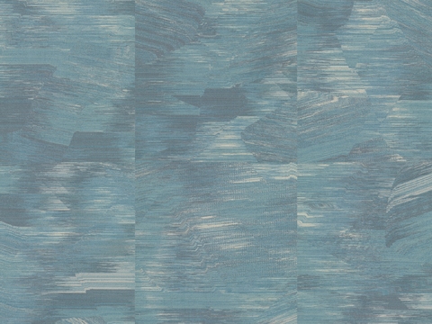 Blue creative carpet