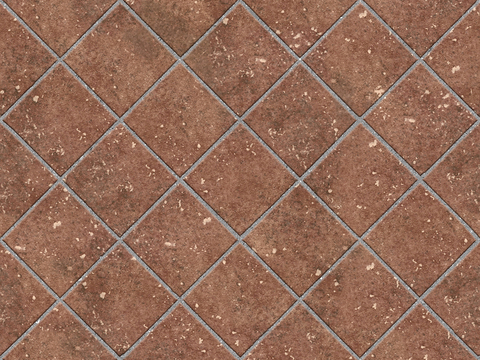 Seamless pottery tile parquet floor tile sidewalk road ground square paving