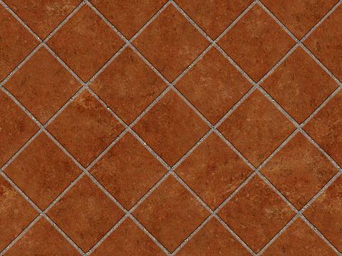 Seamless pottery tile parquet floor tile sidewalk road ground square paving