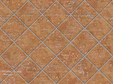 Seamless pottery tile parquet floor tile sidewalk road ground square paving