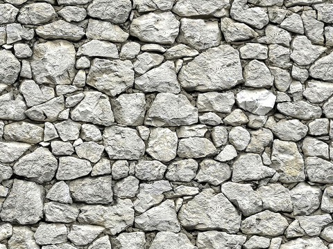 Seamless outdoor building rock block stone wall brick wall ground