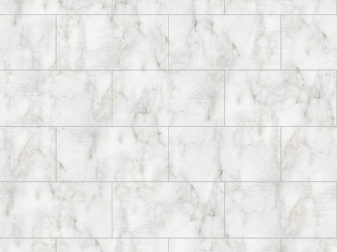 Seamless Modern White Marble Stone Geometric Splicing Parquet Pattern Tile Floor Tile Wall Tile