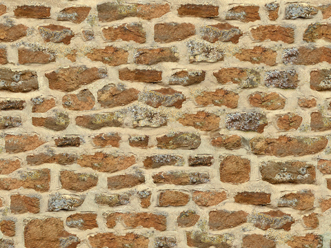 Seamless outdoor building rock block stone wall brick wall ground