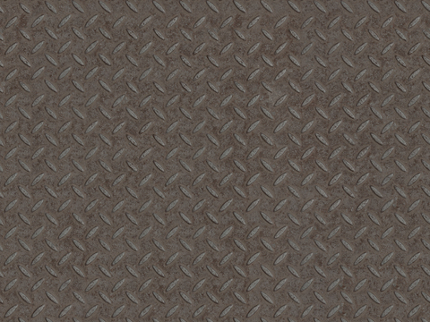 Seamless iron metal plate steel relief texture