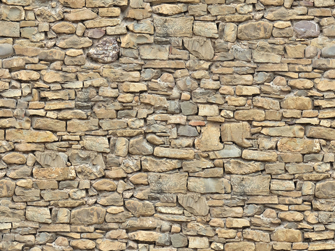 Seamless outdoor building rock block stone wall brick wall ground