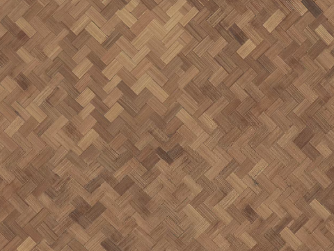 Retro style wood grain brick