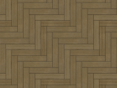 Seamless Herringbone Textured Parquet Wood Floor