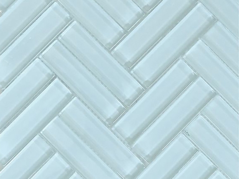 light blue glass brick