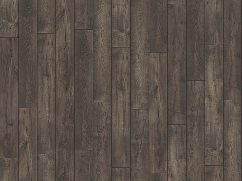 Seamless dark parquet wood composite floor