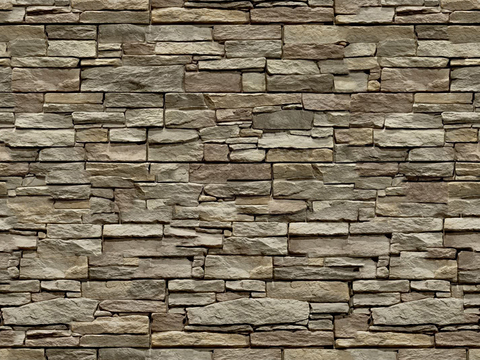 Seamless outdoor building culture stone parquet rock tile wall tile wall ground