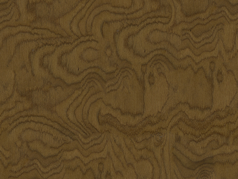 Seamless dark walnut nodule wood grain veneer panel