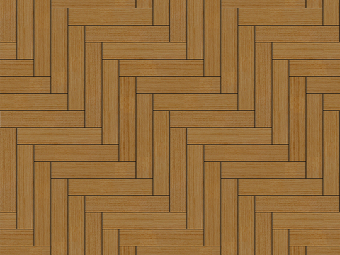 Seamless Herringbone Textured Parquet Wood Floor