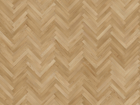 Seamless Herringbone Textured Parquet Wood Floor