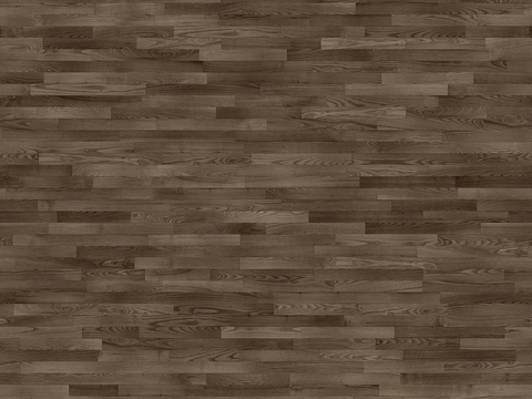 Seamless dark parquet wood composite floor