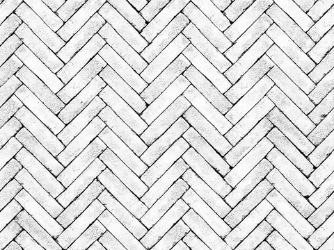 Seamless Herringbone Pattern Ceramic Tile Patchwork Floor Tile Sidewalk Road Ground Square Paving