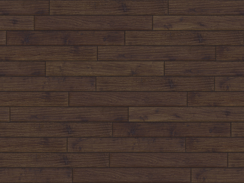 Seamless dark parquet wood composite floor