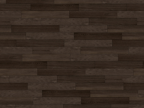 Seamless dark parquet wood composite floor