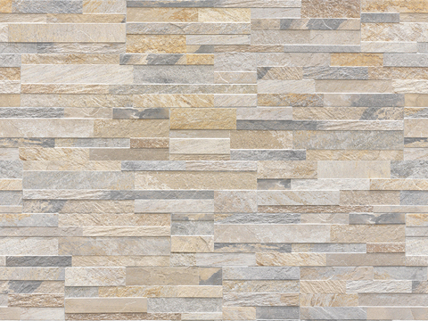 Seamless outdoor building culture stone parquet rock tile wall tile wall ground