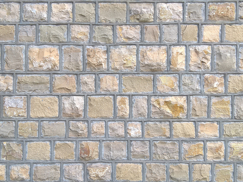 Seamless outdoor building culture stone stone block granite wall tile wall ground