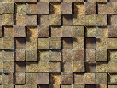 Seamless outdoor building culture stone parquet rock tile wall tile wall ground