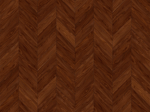 Seamless Herringbone Textured Parquet Wood Floor