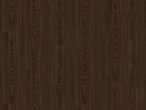 Seamless dark brown oak wood grain wood veneer panel