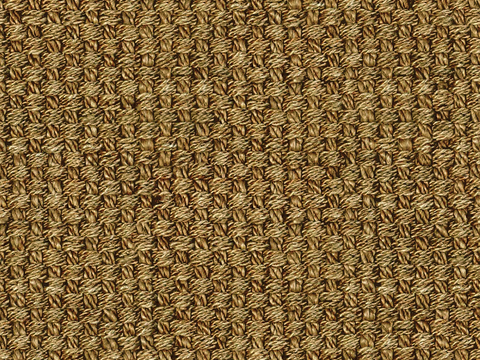 Seamless Japanese-style tea room straw woven linen sisal jute woven carpet floor mat