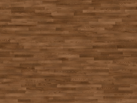 Seamless dark parquet wood composite floor