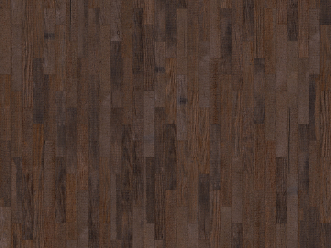 Seamless dark parquet wood composite floor