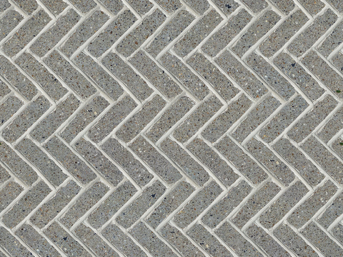 Seamless Herringbone Patchwork Floor Tile Sidewalk Road Ground Square Paving