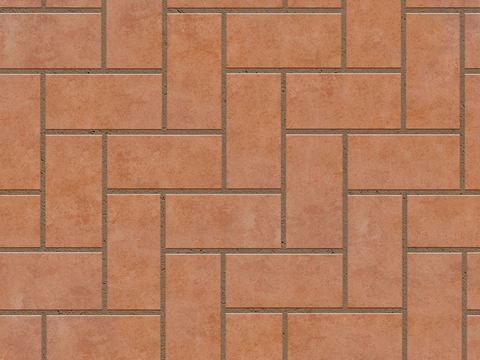 Seamless Herringbone Pattern Ceramic Tile Patchwork Floor Tile Sidewalk Road Ground Square Paving