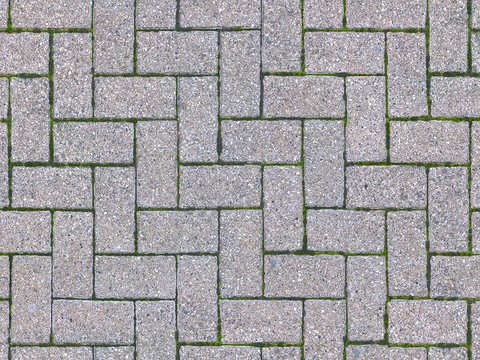 Seamless Herringbone Pattern Spliced Cement Floor Tile Sidewalk Road Ground Square Paving