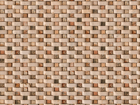 Seamless outdoor building culture stone mosaic tile wall tile wall