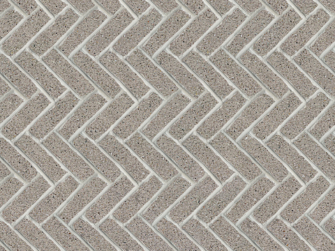 Seamless Herringbone Pattern Spliced Cement Floor Tile Sidewalk Road Ground Square Paving