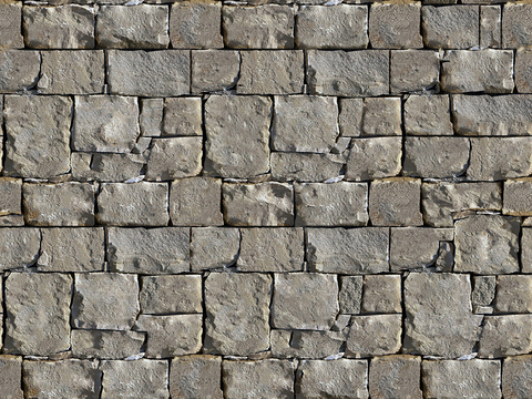 Seamless outdoor building culture stone stone block granite wall tile wall ground