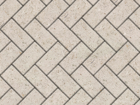 Seamless Herringbone Patchwork Floor Tile Sidewalk Road Ground Square Paving