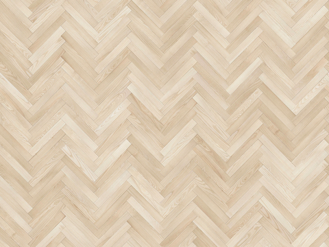 Seamless Herringbone Textured Parquet Wood Floor