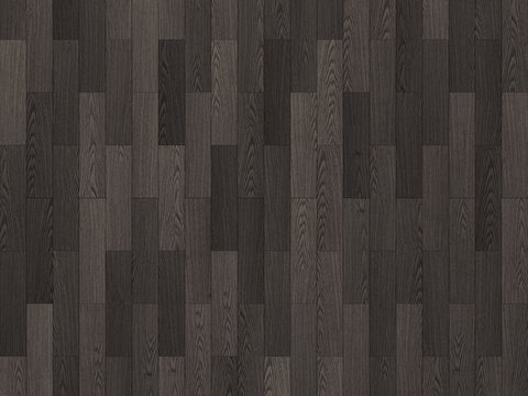 Seamless dark parquet wood composite floor