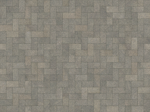 Seamless Herringbone Patchwork Floor Tile Sidewalk Road Ground Square Paving