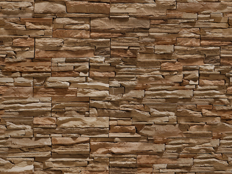 Seamless outdoor architectural culture stone rock stone mosaic wall brick wall ground